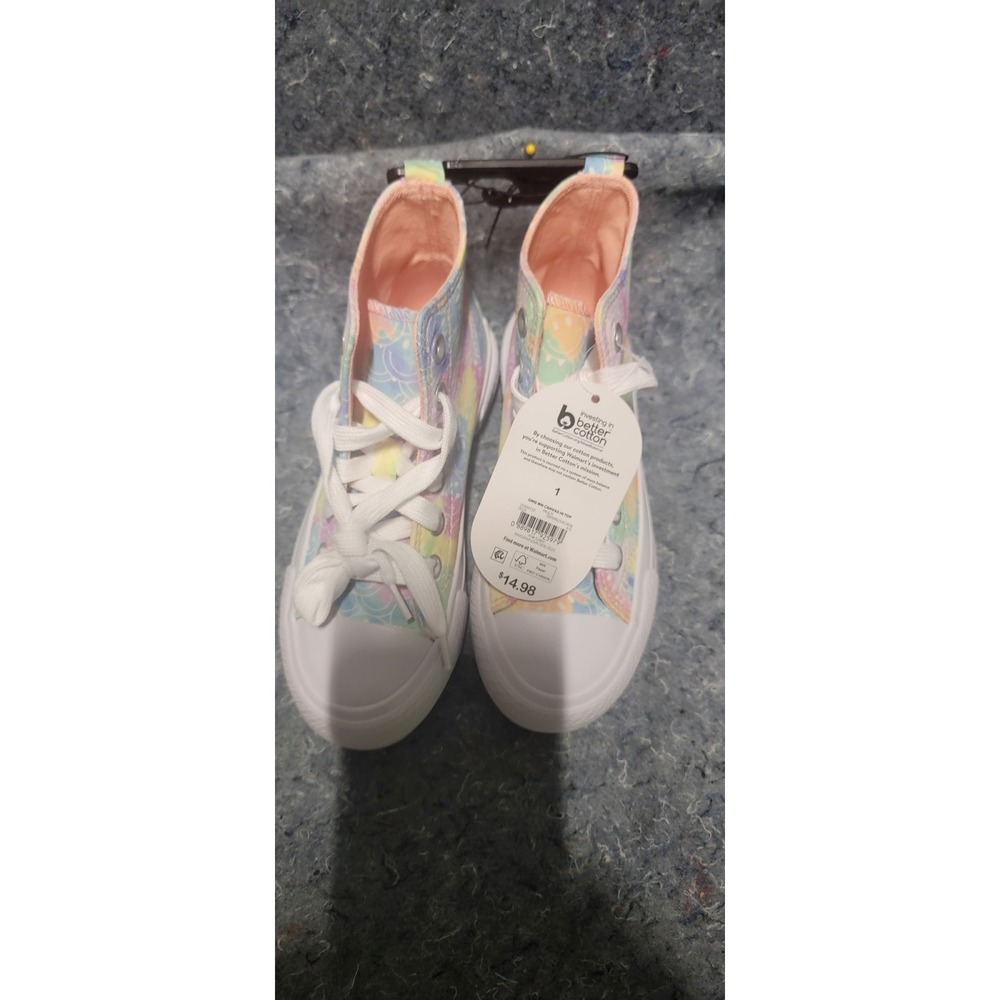 Better‎ Cotton GMG WN Canvas HI Top Smile Multi Color Size 1